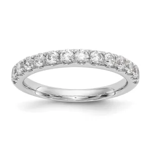 14k Gold Lab Grown Diamond Wedding Band Ring 3/4Ct Clarity- VS Color- D-E
