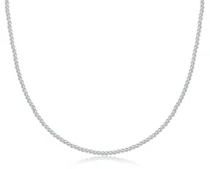 17" Choker Classic Sterling 2mm Bead