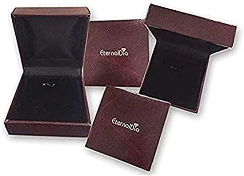 3/4 Cttw Princess-Cut Diamond Tri-Sides Vintage-Style Engagement Ring in 14K White Gold Gold (0.75 Ct, I-I2)