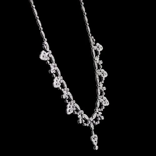 6.00ct tw Estate Diamond Gold Necklace