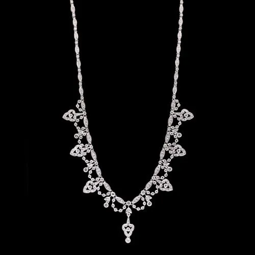 6.00ct tw Estate Diamond Gold Necklace