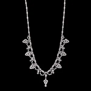 6.00ct tw Estate Diamond Gold Necklace