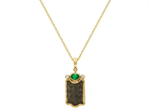 Antiquities Diamond Pendant Necklace