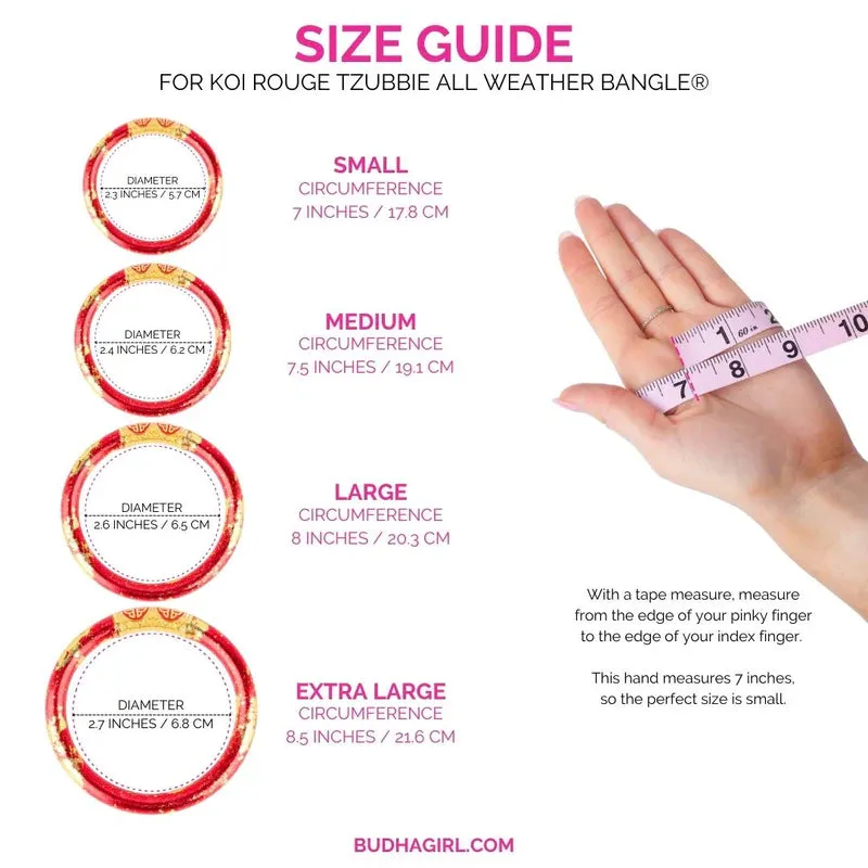 BuDhaGirl | KOI Rouge Tzubbie All Weather Bangle