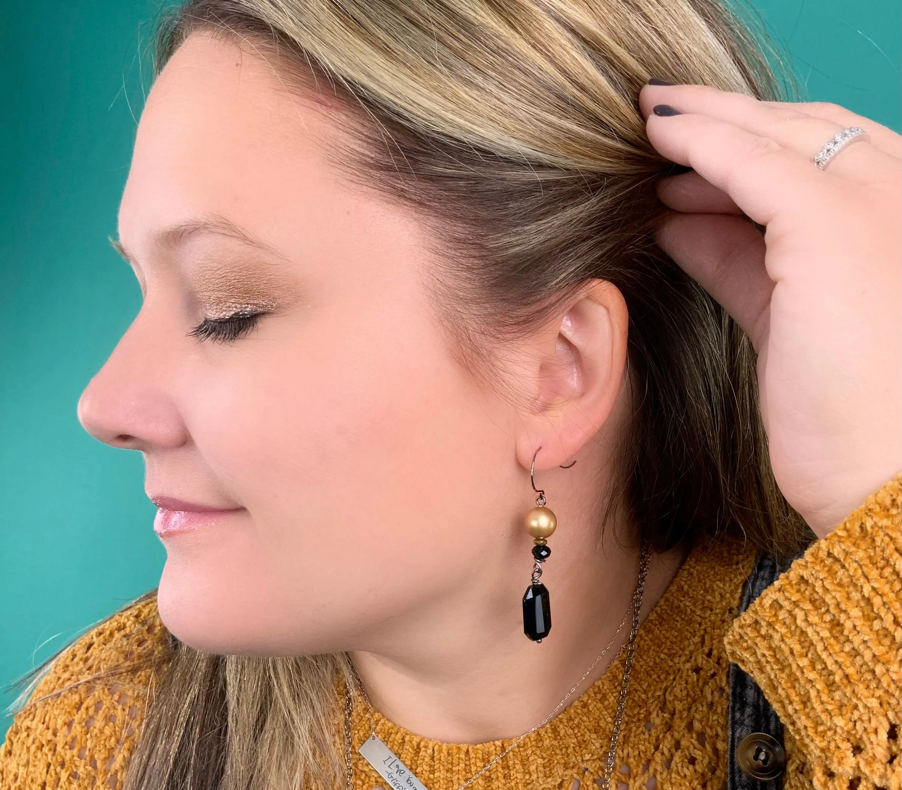 Can't Stop Me Simple Beaded Earring