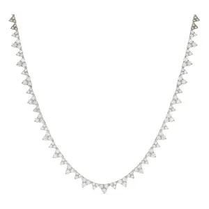 Capri Dreaming® Trio Diamond Necklace | 18K White Gold