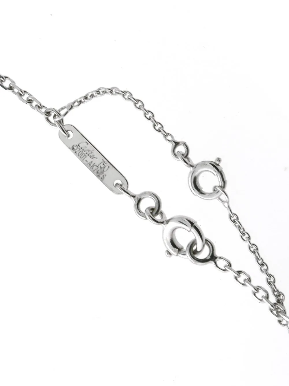 Cartier C Heart of Cartier Diamond Necklace in White Gold