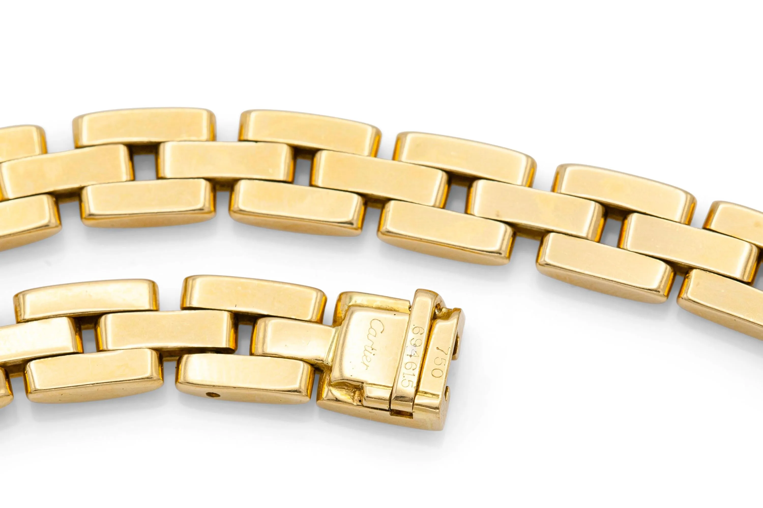 Cartier Maillon Panthere Necklace with Diamond Links