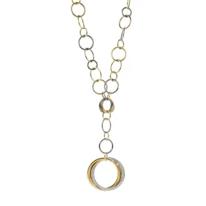 Cartier Trinity Diamond Gold Necklace