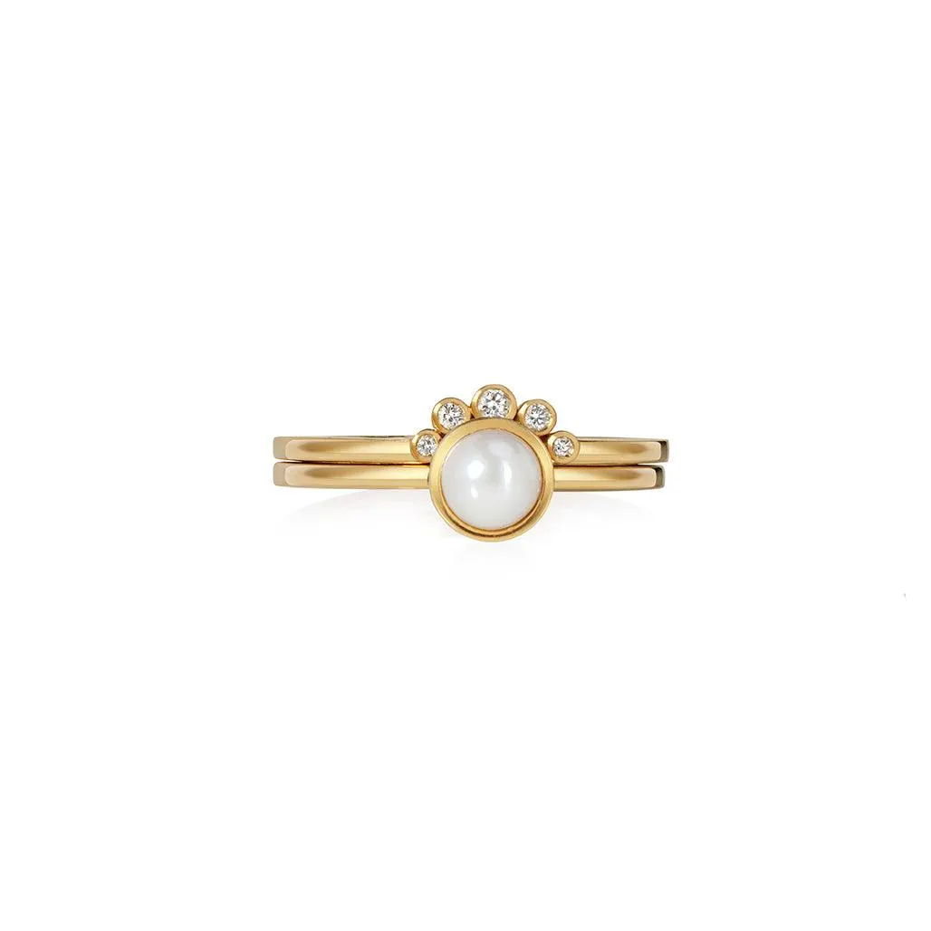 Chandri Arc Wedding Ring