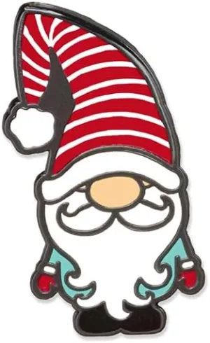 Christmas Pin by LifeBeats | Cute Pin for Clothes, Jackets, Hats, Bags, and Lanyards | Enamel Pin Comes with a Greeting Card | Lapel Pin with Sturdy Backing