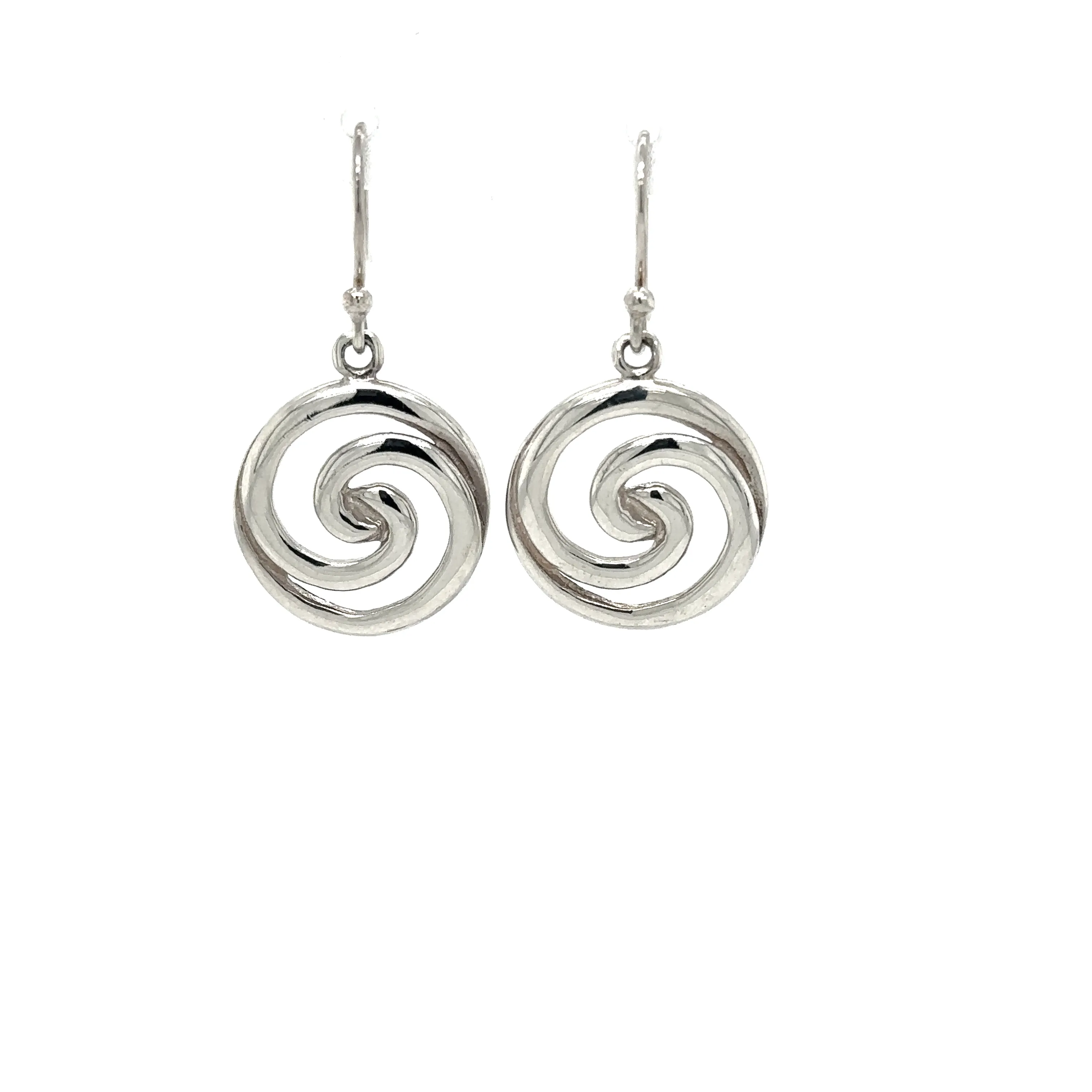 Circular Swirl Earrings