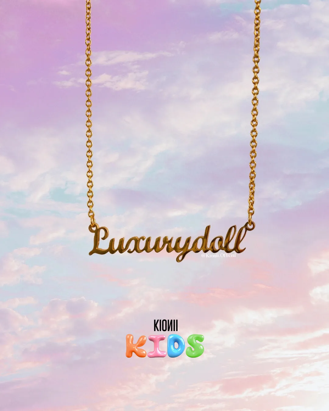 Classic Personalised Necklace (Kids)