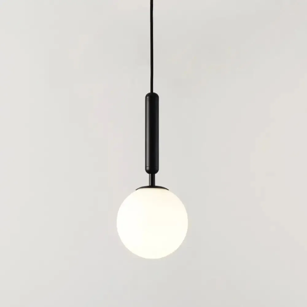 Contemporary Glass Pendant Light for Lounge