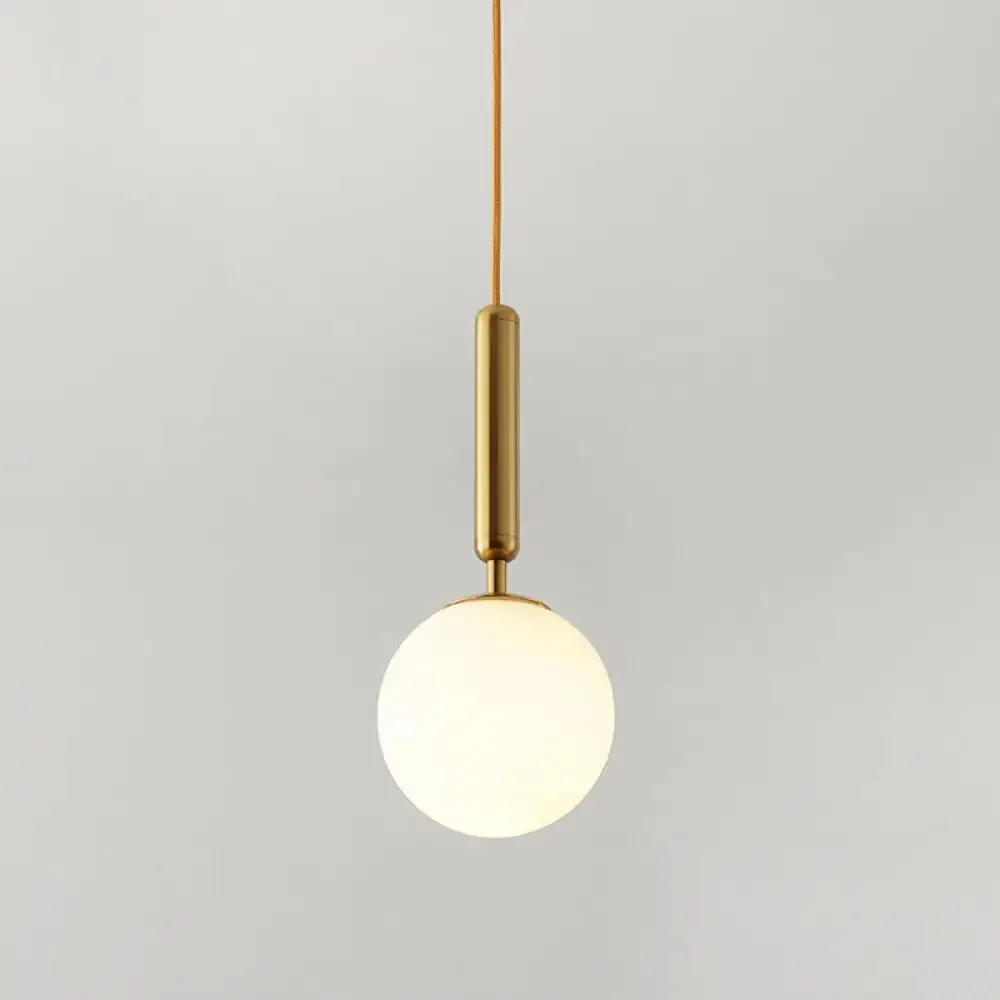 Contemporary Glass Pendant Light for Lounge
