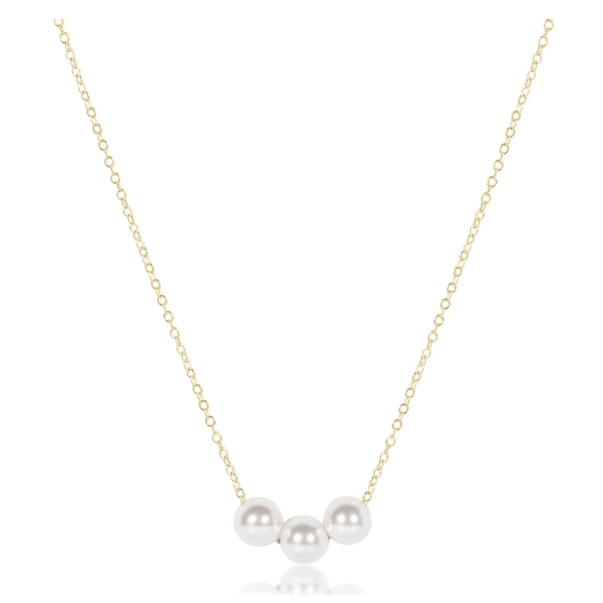 E Newton 16" Necklace Gold- Joy Pearl