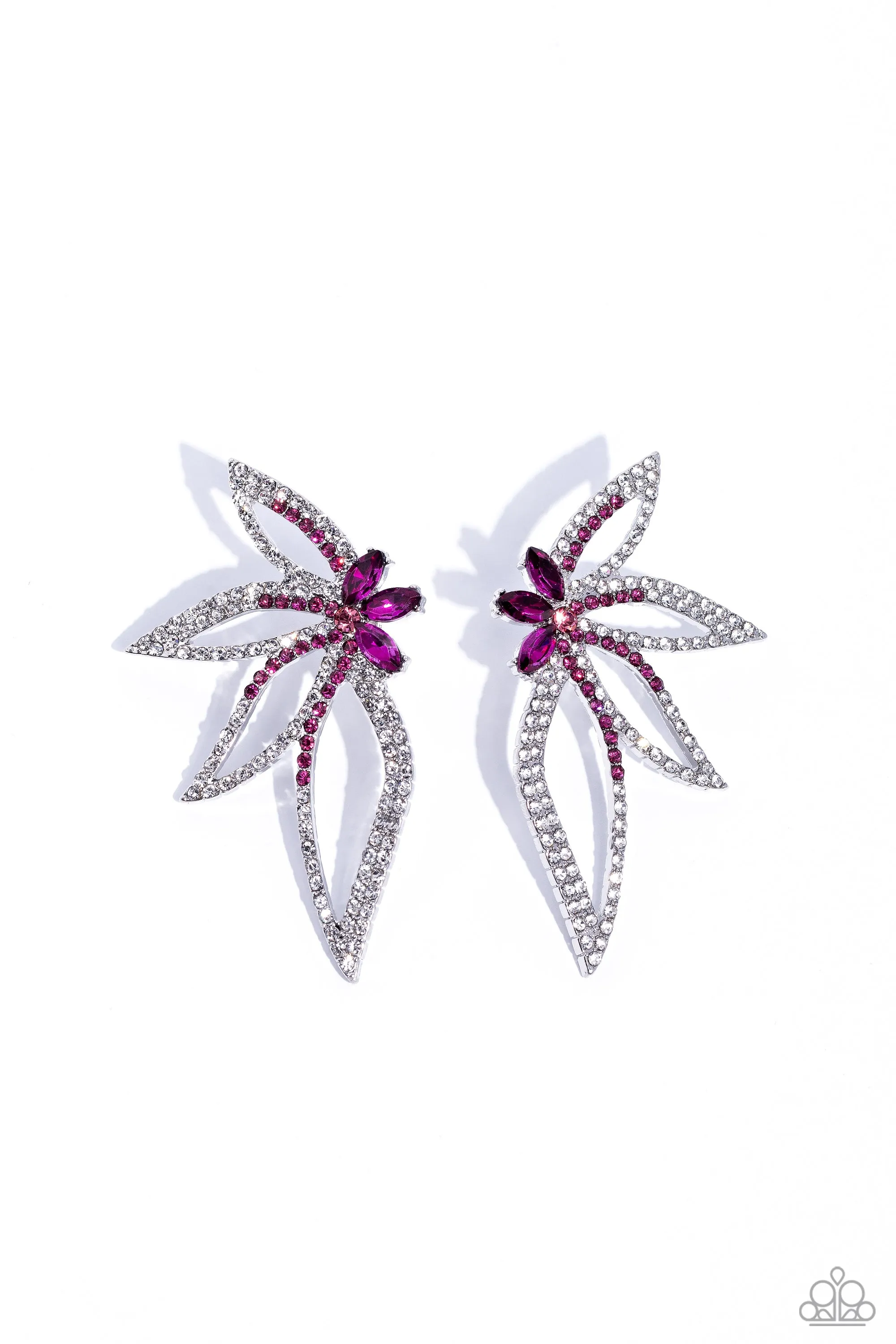 Earrings Twinkling Tulip - Pink E445