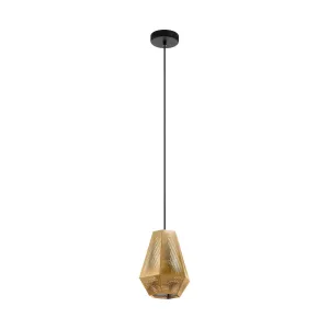Eglo Lighting CHIAVICA 1 pendant light contemporary Brass