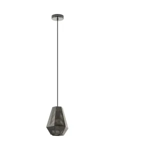 Eglo Lighting CHIAVICA pendant light contemporary nickel-nero