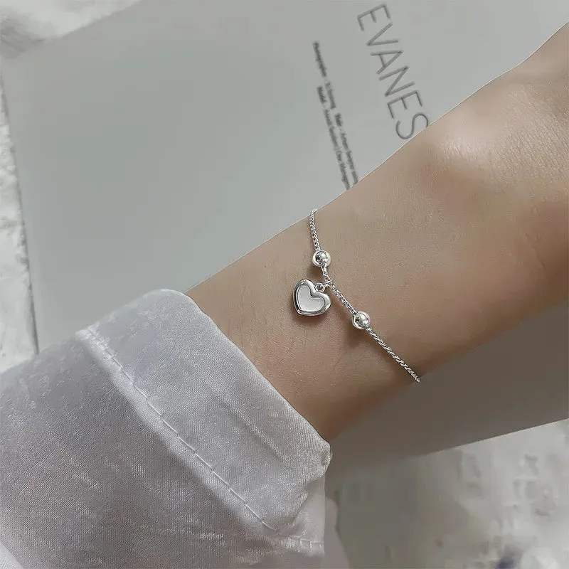 Elegant Silver Butterfly Bracelet, Nature-Inspired Jewelry for Wome