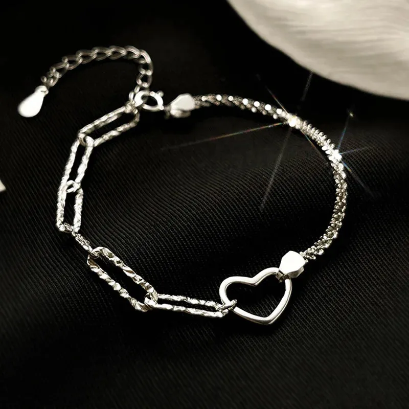 Elegant Silver Butterfly Bracelet, Nature-Inspired Jewelry for Wome