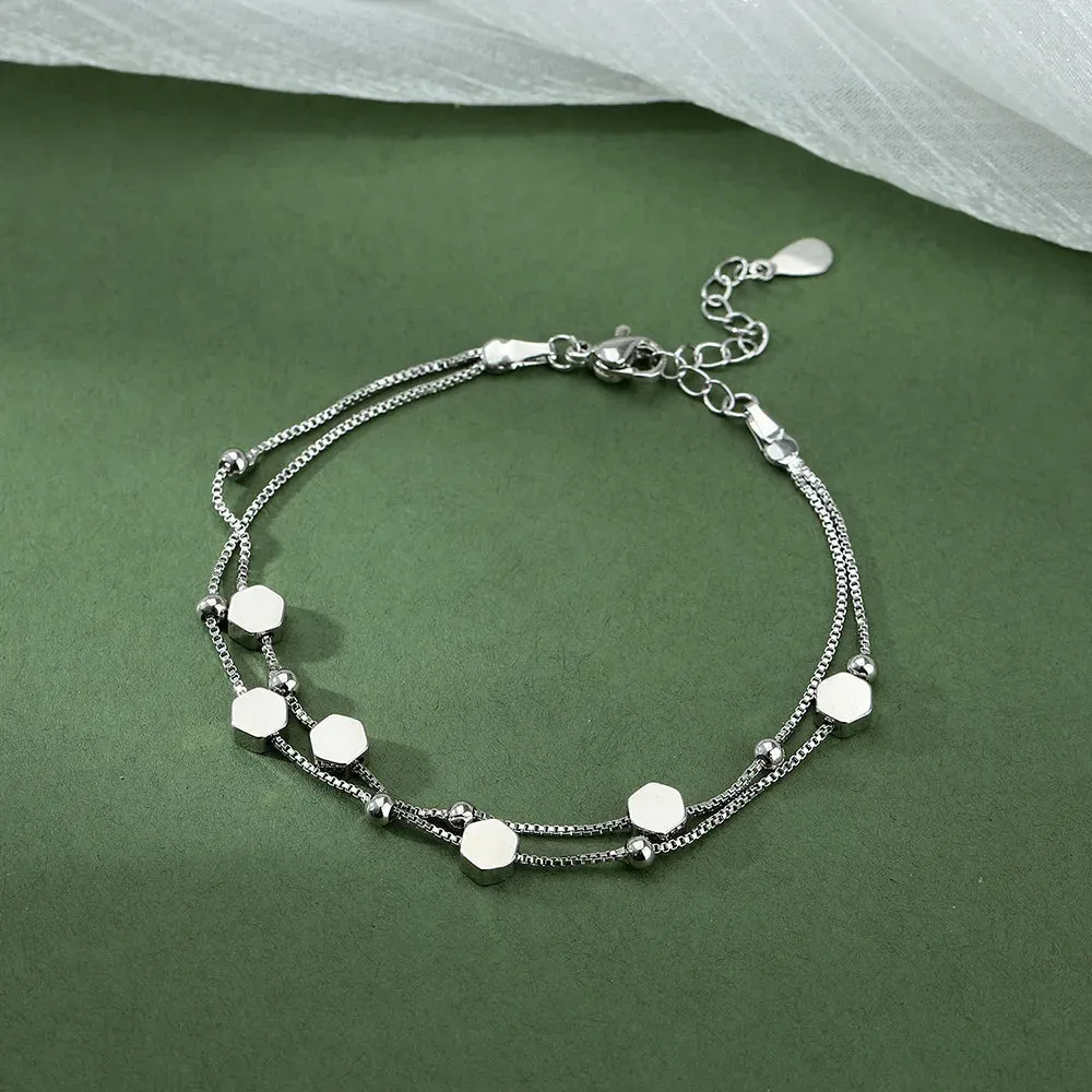 Elegant Silver Butterfly Bracelet, Nature-Inspired Jewelry for Wome