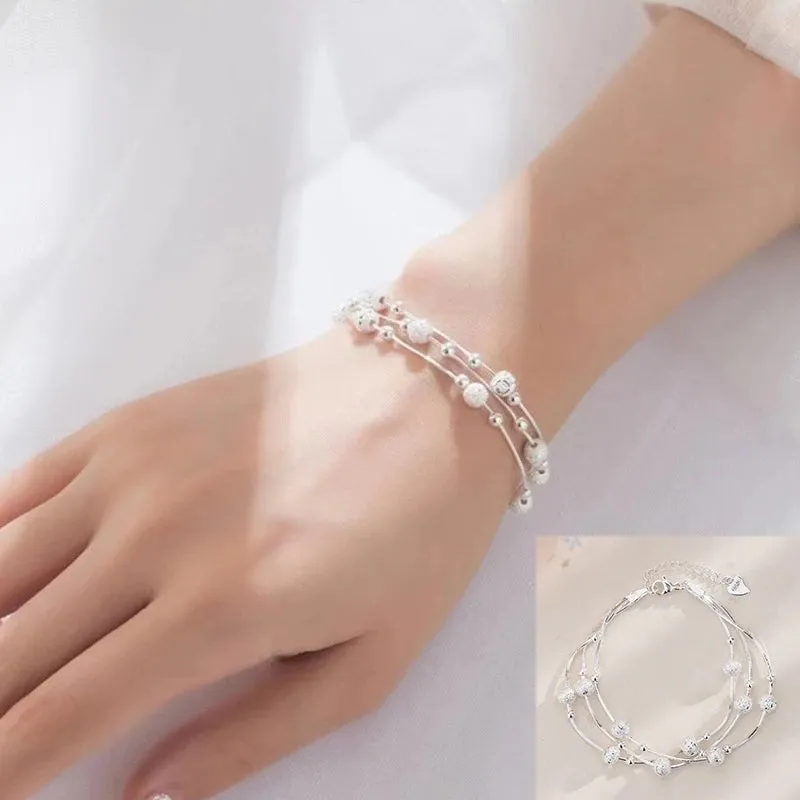 Elegant Silver Butterfly Bracelet, Nature-Inspired Jewelry for Wome
