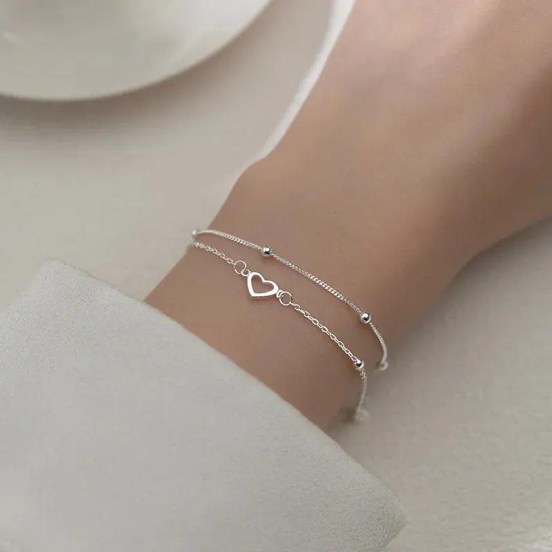 Elegant Silver Butterfly Bracelet, Nature-Inspired Jewelry for Wome