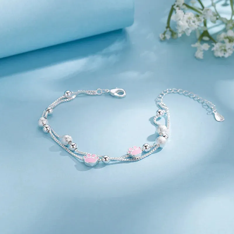 Elegant Silver Butterfly Bracelet, Nature-Inspired Jewelry for Wome