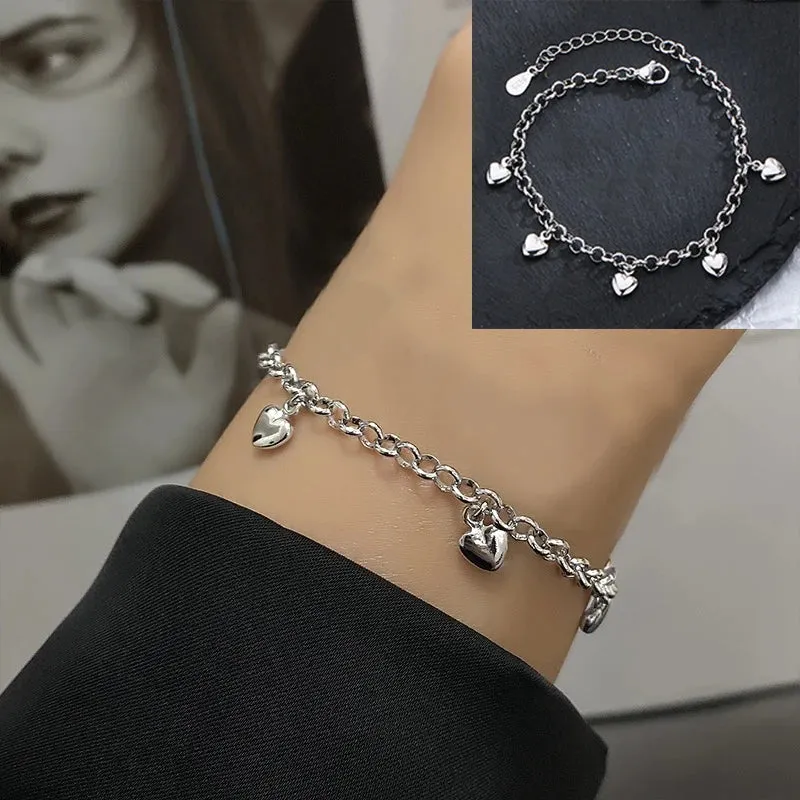 Elegant Silver Butterfly Bracelet, Nature-Inspired Jewelry for Wome