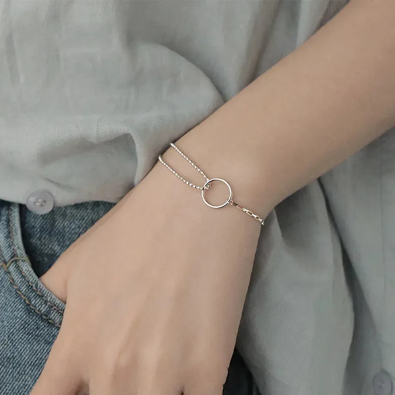 Elegant Silver Butterfly Bracelet, Nature-Inspired Jewelry for Wome