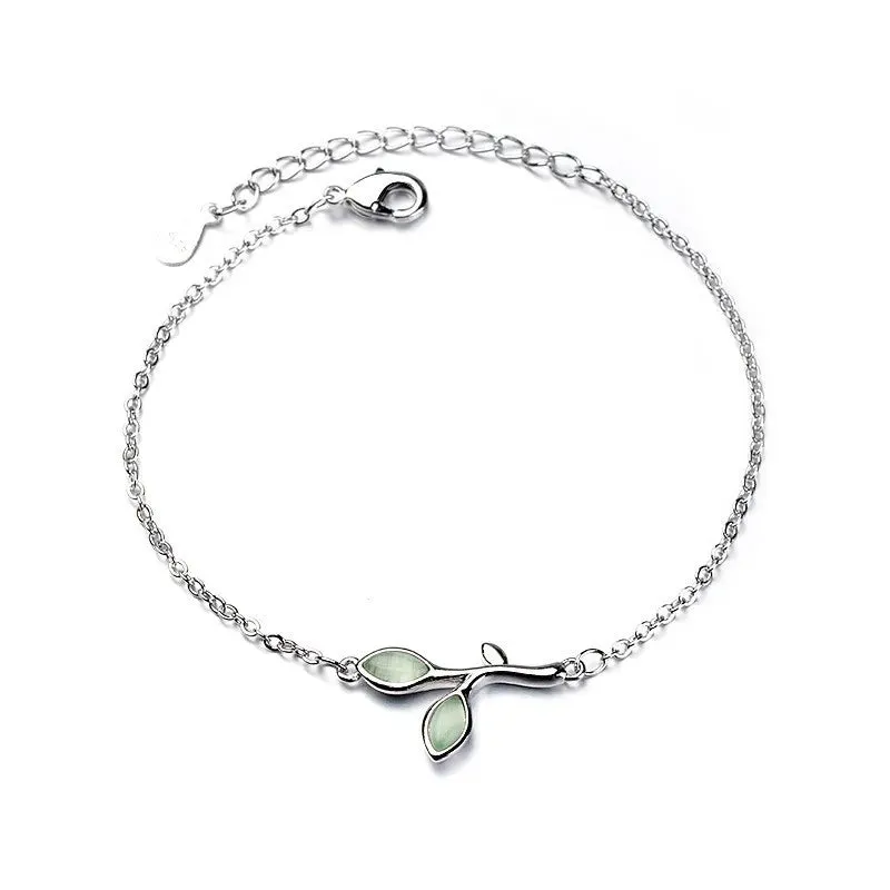 Elegant Silver Butterfly Bracelet, Nature-Inspired Jewelry for Wome