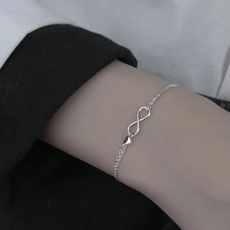 Elegant Silver Butterfly Bracelet, Nature-Inspired Jewelry for Wome