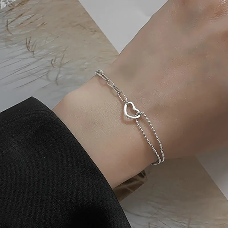 Elegant Silver Butterfly Bracelet, Nature-Inspired Jewelry for Wome