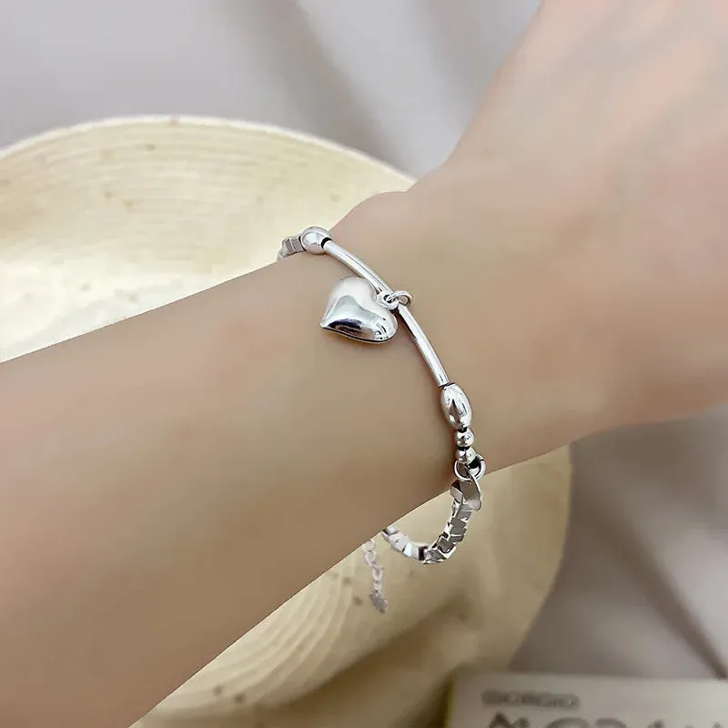 Elegant Silver Butterfly Bracelet, Nature-Inspired Jewelry for Wome