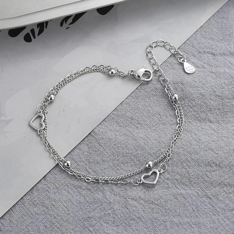 Elegant Silver Butterfly Bracelet, Nature-Inspired Jewelry for Wome