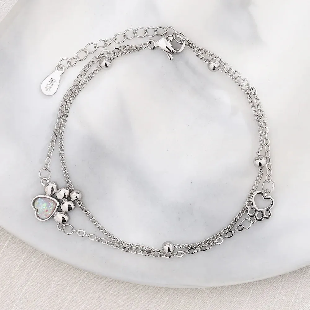 Elegant Silver Butterfly Bracelet, Nature-Inspired Jewelry for Wome