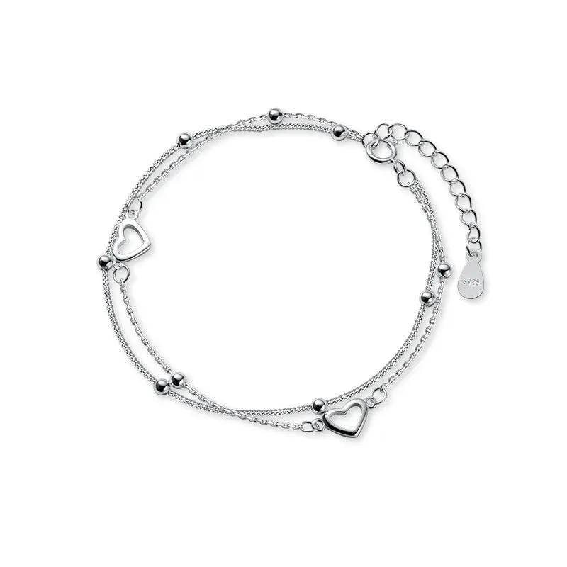 Elegant Silver Butterfly Bracelet, Nature-Inspired Jewelry for Wome