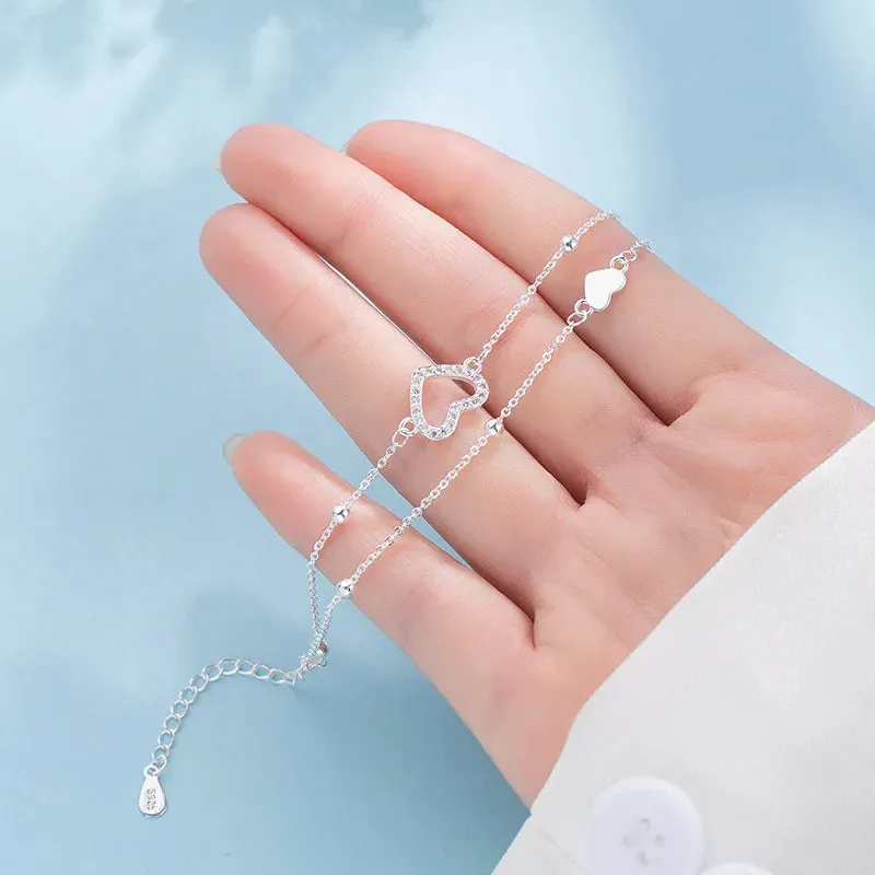Elegant Silver Butterfly Bracelet, Nature-Inspired Jewelry for Wome