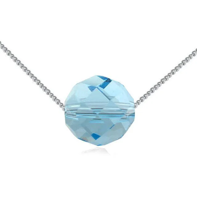 Fashion Round Crystal Beads Necklace for Women