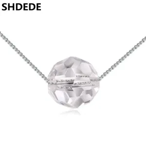 Fashion Round Crystal Beads Necklace for Women