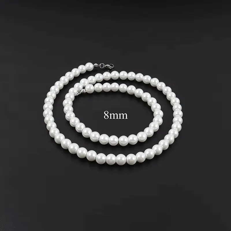 Firangi Yarn Classic Chain with Pearl Necklace Men Necklace