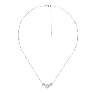 Floating Akoya Pearl Pendant
