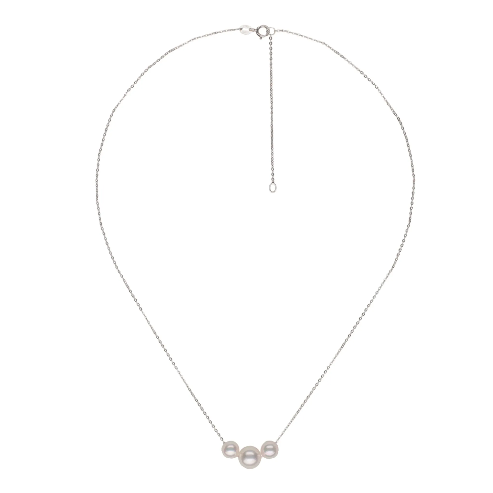 Floating Akoya Pearl Pendant