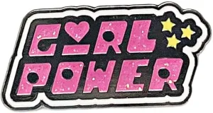 Girl Power Feminist enamel pin metal brooch badge,Creative letter schoolbag accessories decoration brooches badges for backpacks