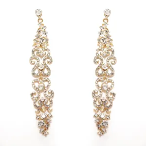 Golden Fairy Light Earrings