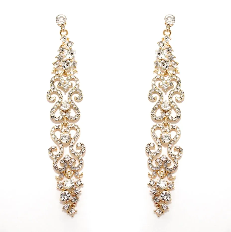 Golden Fairy Light Earrings