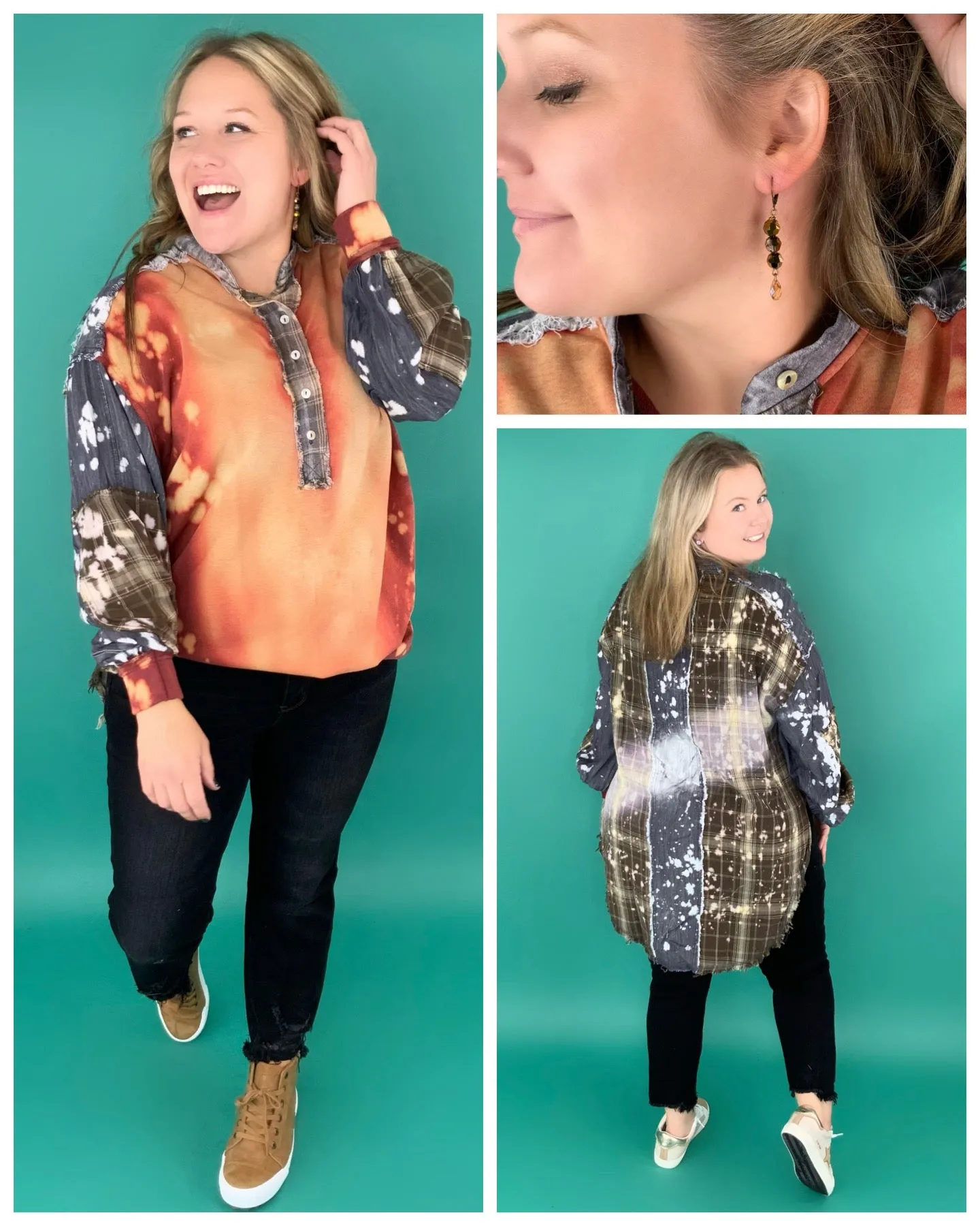 Good Mix Simple Drop Earrings