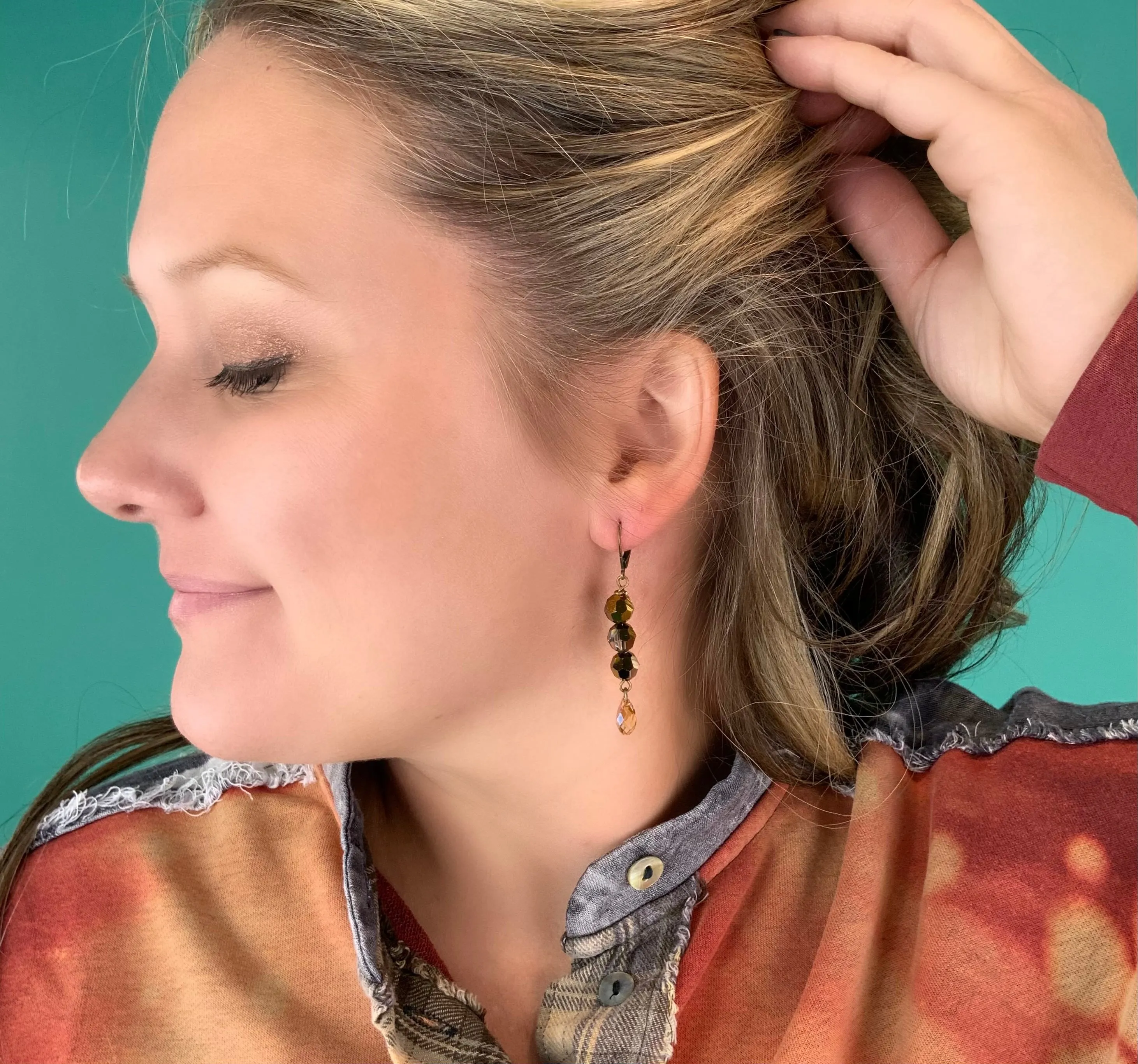 Good Mix Simple Drop Earrings