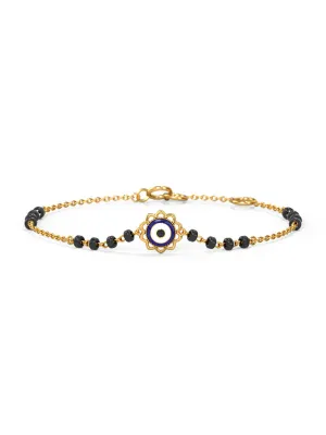 Graceful Evil Eye Mangalsutra Bracelet
